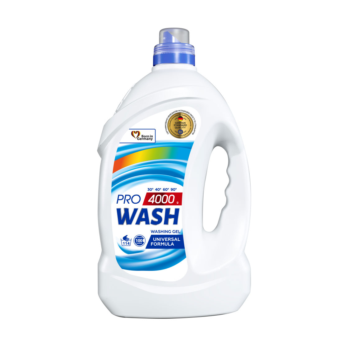 Універсальний гель для прання ProWash Universal Formula, 114 циклів прання, 4 кг
